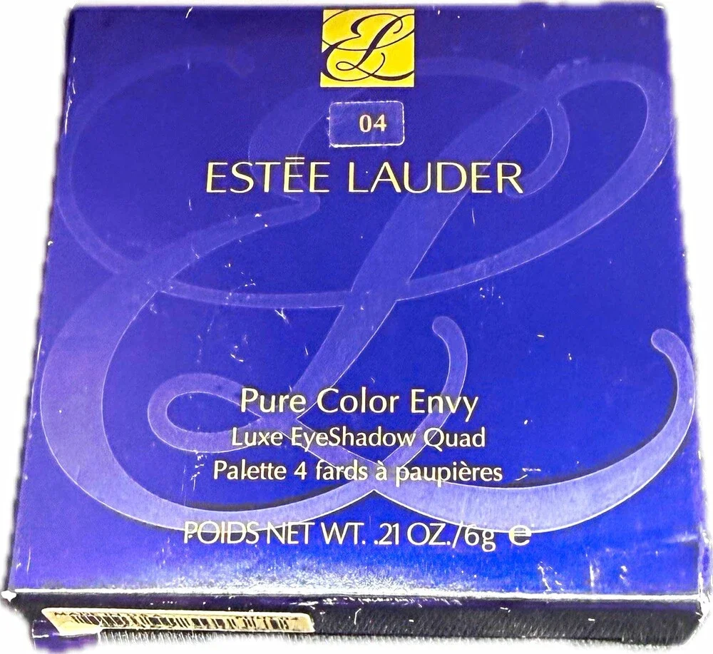 Estée Lauder Pure Color Envy Luxe Eyeshadow Quad 04 Desert Dunes 0.21oz/6g